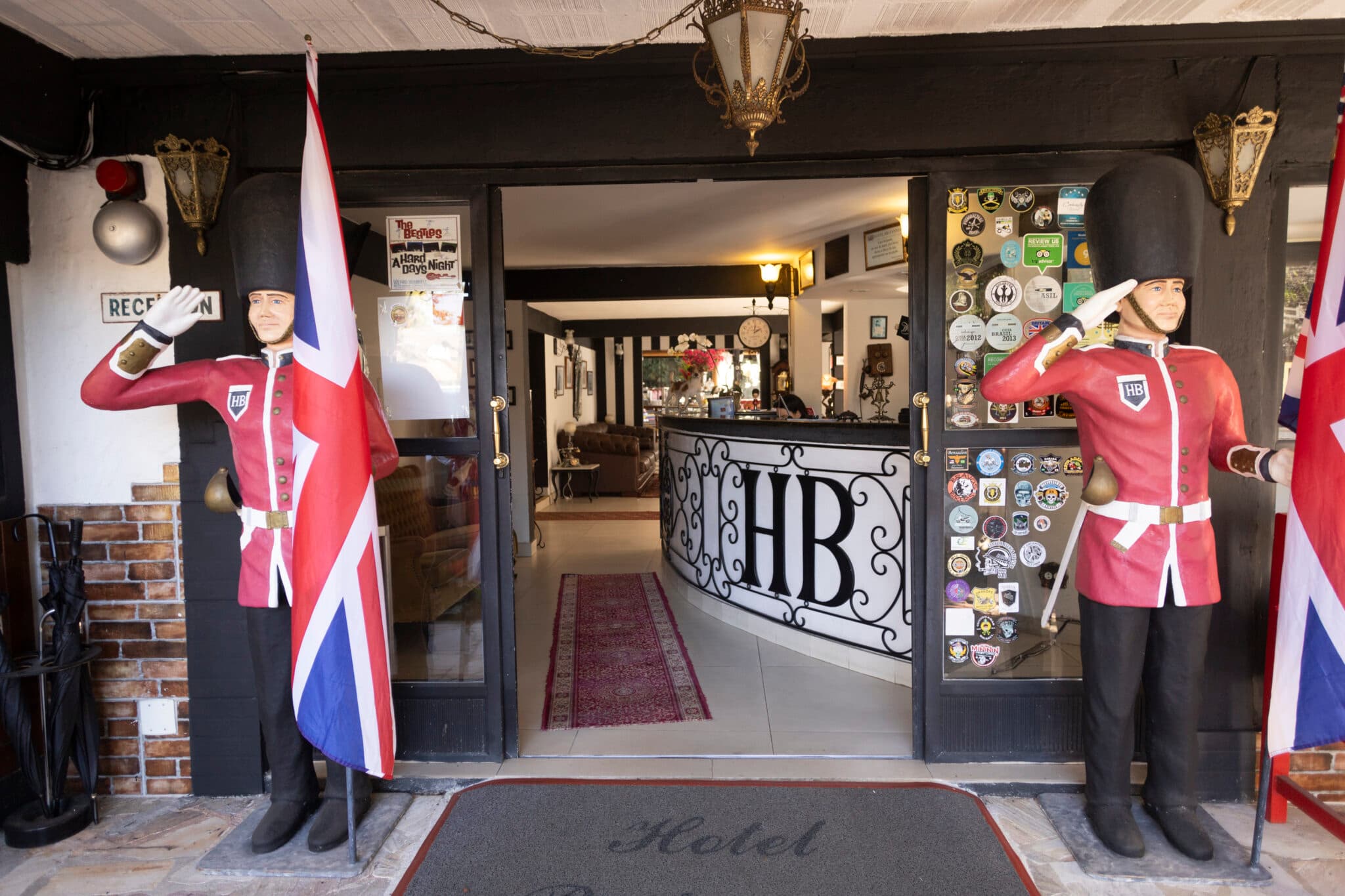 Fachada da Hotel Britannia